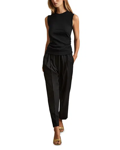 Reiss Trudy Top In Black