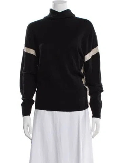 Pre-owned Reiss Turtleneck Sweater In Black