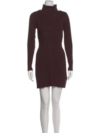 Pre-owned Reiss Turtleneck Sweater In Brown