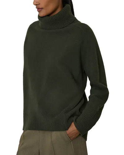 Reiss Turtleneck Sweater In Khaki