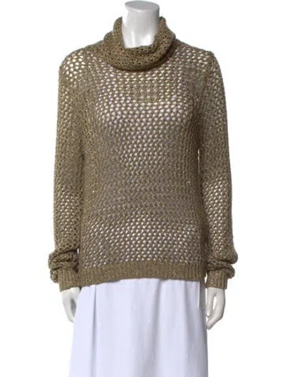 Pre-owned Reiss Turtleneck Sweater In Multi