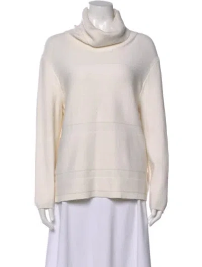 Pre-owned Reiss Turtleneck Sweater In Neutral