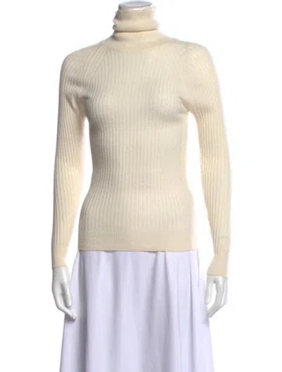 Pre-owned Reiss Turtleneck Sweater In Neutrals