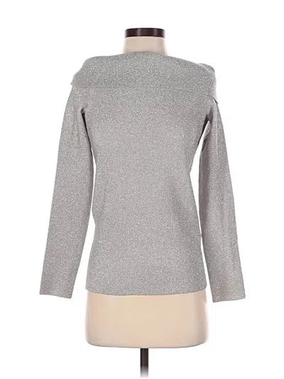 Pre-owned Reiss Turtleneck Sweater In Silver