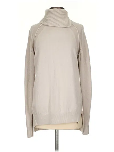 Pre-owned Reiss Turtleneck Sweater In Tan