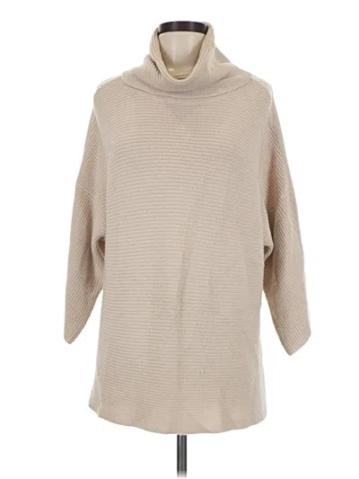 Pre-owned Reiss Turtleneck Sweater In Tan
