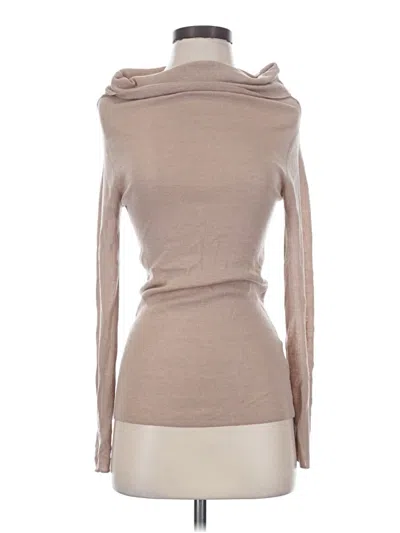 Pre-owned Reiss Turtleneck Sweater In Tan