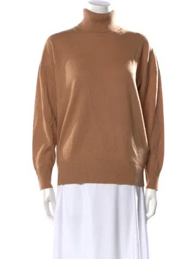 Pre-owned Reiss Turtleneck Sweater W/ Tags In Brown