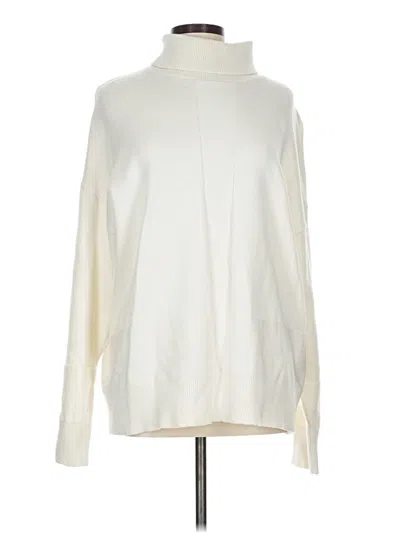 Pre-owned Reiss Turtleneck Sweater In White