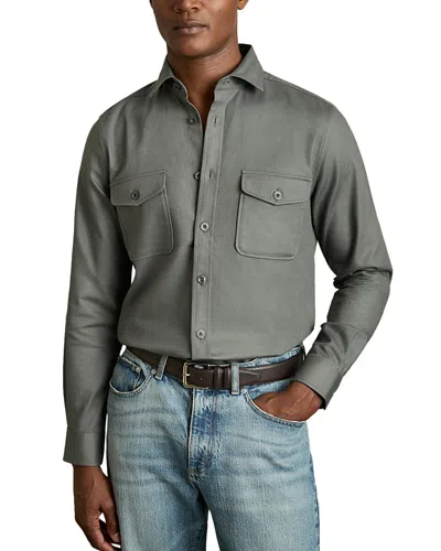 REISS TWIN POCKET TEXTURED SHIRT