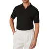 Reiss Duchie Merino Open Collar Polo Shirt
