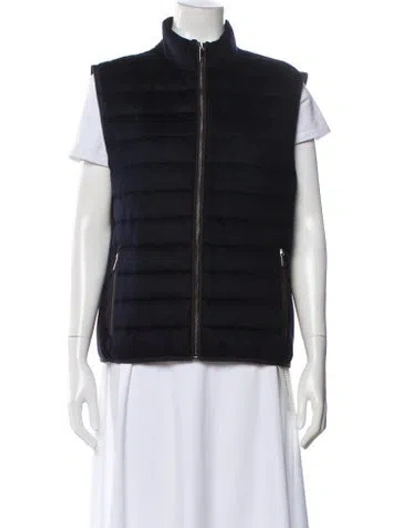 Pre-owned Reiss Vest In Blue