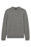 Reiss Vince Argyle Wool Sweater