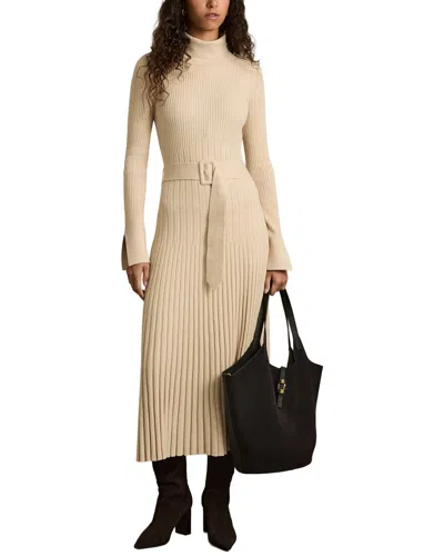 REISS REISS VINETTE MIDI KNITTED DRESS