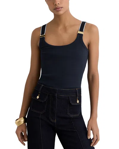 Reiss Vinnie Vest In Blue