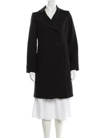 Pre-owned Reiss Virgin Wool Evening Jacket In Black