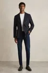 Reiss Washed Dark Indigo Skinny-fit Jeans