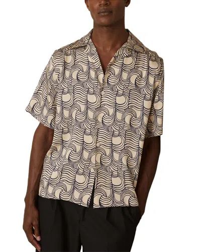 Reiss Waver Casual Shirt In Neutral