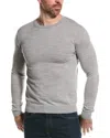 Reiss Wessex Crewneck Wool Sweater In Grey