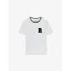 Reiss Almers Short-sleeve Cotton-jersey T-shirt 3-9 In White
