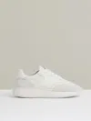 Reiss White Bonded-leather Suede Running Trainers