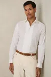 Reiss Garment Dye Pique Shirt