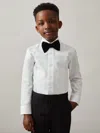 Reiss White 3-9 Yrs Cotton Slim-fit Dinner Shirt