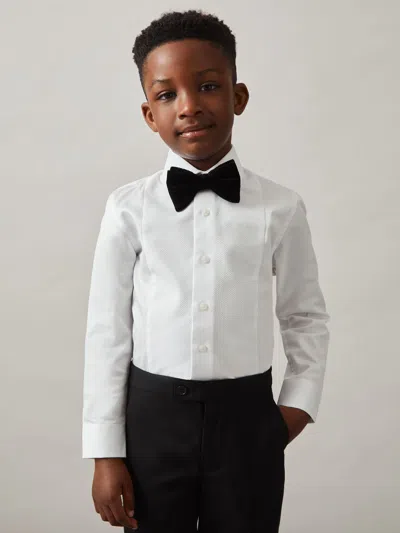 Reiss White Cotton Slim-fit Dinner Shirt