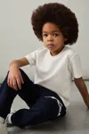 Reiss White Interlock-jersey Crew-neck T-shirt