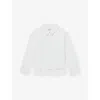 Reiss Kairi Long-sleeve Cotton T-shirt 4-9 In White