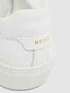 Reiss White Leather Low-top Trainers In White