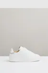 Reiss White Leather Low-top Trainers