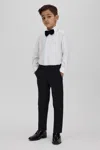 Reiss White Cotton Plain In White