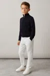 Reiss White Cotton Plain In White