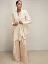 Reiss White Royal Ballet Tuxedo Blazer In Neutral