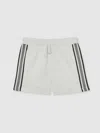 Reiss White Shorts In Neutral