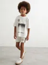 Reiss White Silverstone T-shirt In White
