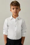Reiss White Slim-fit Cotton Shirt