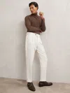 Reiss White Suit Trousers