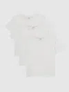 Reiss White Tops 3 Pack In White