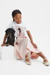 Reiss White Junior Cotton Print T-shirt In White