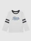 Reiss White/blue T-shirt In White