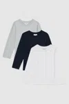 Reiss 6 Years In White/soft Grey/navy