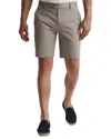 Reiss Mushroom Brown Cotton Chino Shorts With Stretch In Brown