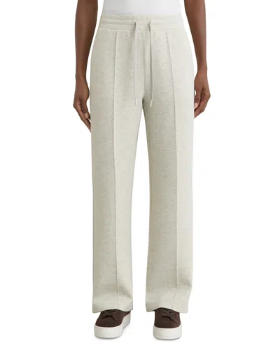 Reiss Wide Leg Joggers In White