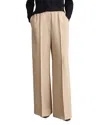 Reiss Wilde Wide Leg Pants In Neutral