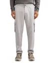 Reiss Willan Jersey Cargo Pants In Gray