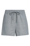 Reiss Willow Linen Blend Drawstring Shorts