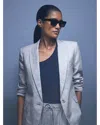 Reiss Willow Single Button Linen Jacket