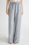 Reiss Willow Wide Leg Linen Blend Drawstring Shorts